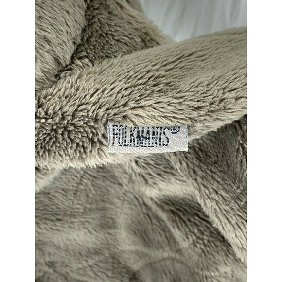 Folkmanis Elephant Puppet Gray Plush Toy Hand Stage Stuffed Animal Jungle Safari - Picture 4 of 5